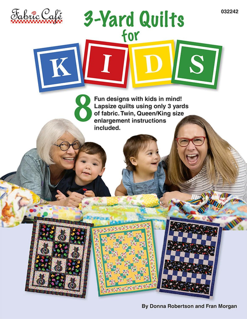 3-Yard Quilts for KIDS BOOK - Fabric Cafe FC032242