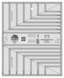 Half Rectangle Trim Tool by Creative Grids - Non-Slip - CGRHD6