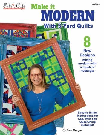 Make it Modern 3-Yard Quilts Book - Patterns by Fabric Cafe 032341