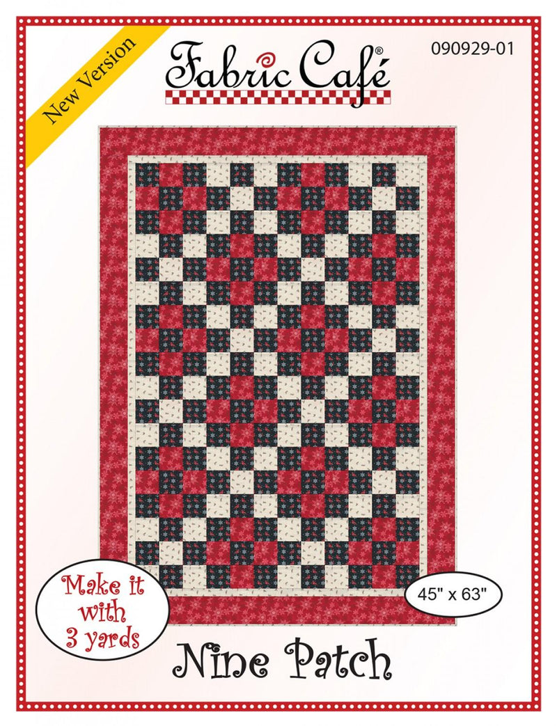 Nine Patch Pattern (3Yards) by Fabric Cafe (45" x 63") 090929-01