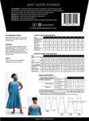 Sauvie Sundress Pattern Curvy by Sew House Seven (Size: 16-34) SHS139C