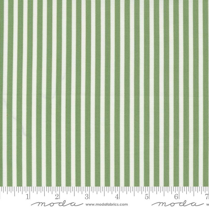 Shoreline by Camille Roskelley for Moda - Green Stripe 55305-15