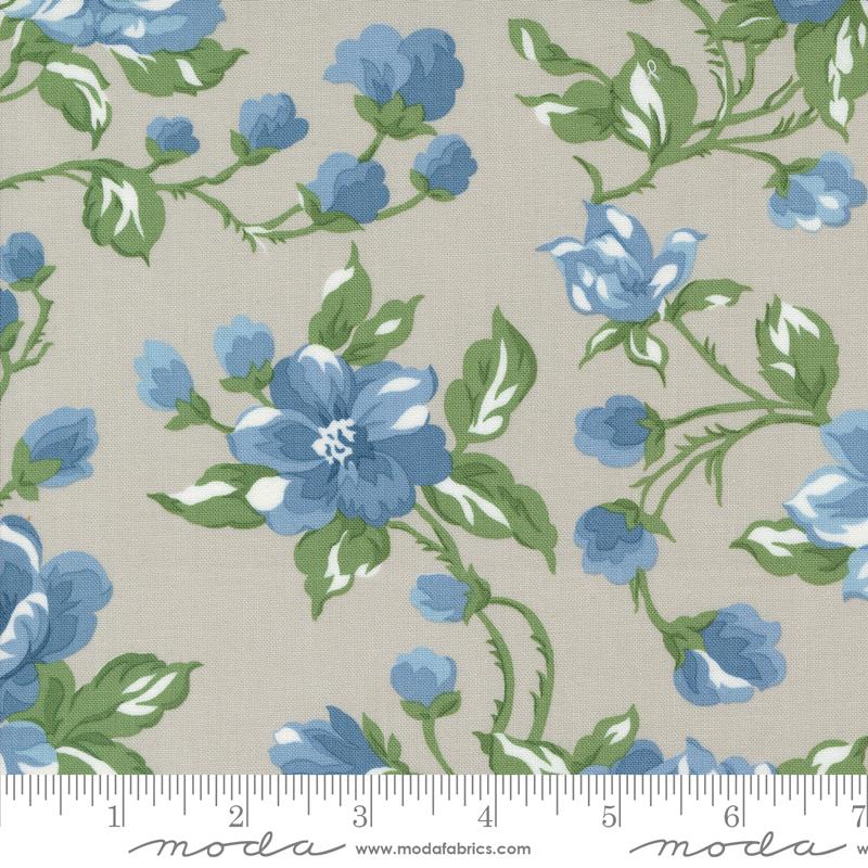 Shoreline by Camille Roskelley for Moda - Grey - Multi Floral 55300-16