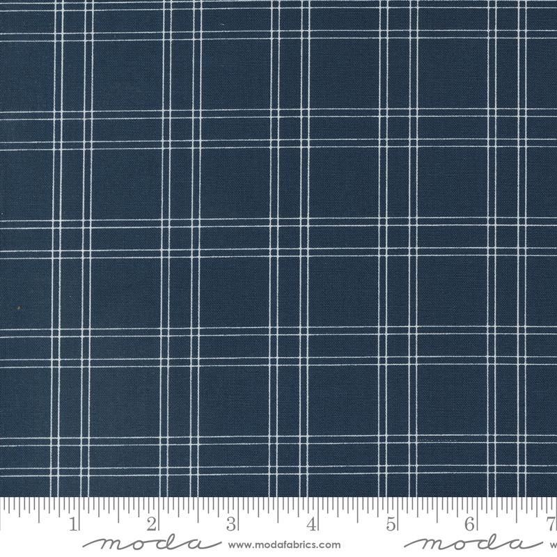 Shoreline by Camille Roskelley for Moda - Navy Plaid 55302-14