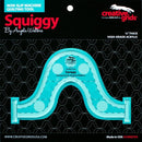 Squiggy by Angela Walters - Non-slip Machine Quilting Tool - 1/4" Acrylic - CGRGQA4