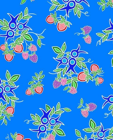 13 Moons Berry Fast by Tamara Malcolm - TM-0001 Blue