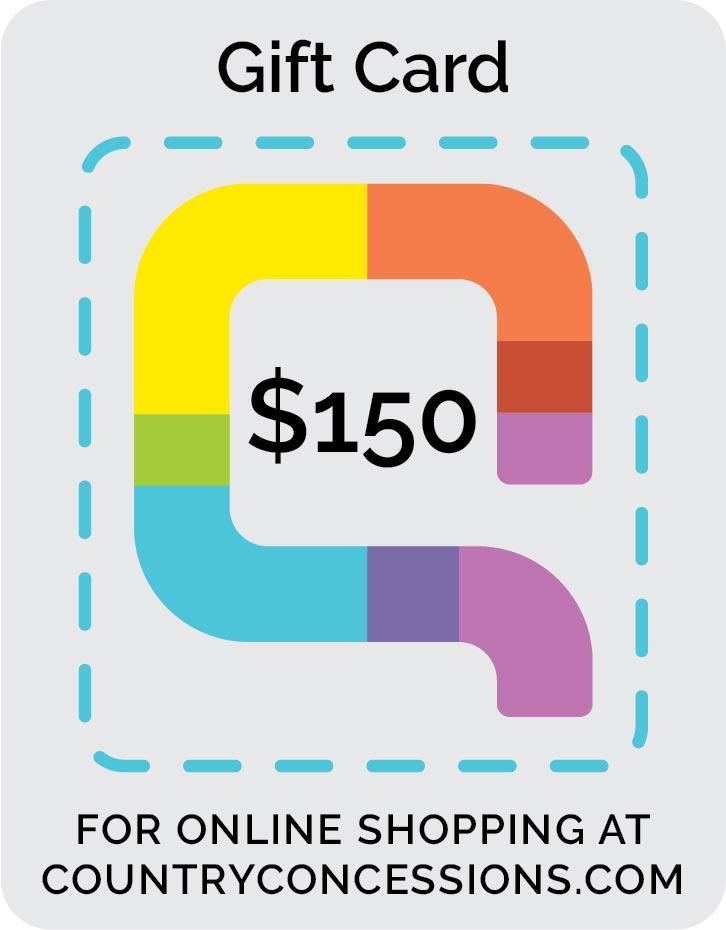 $150 Gift Card - Online Shopping