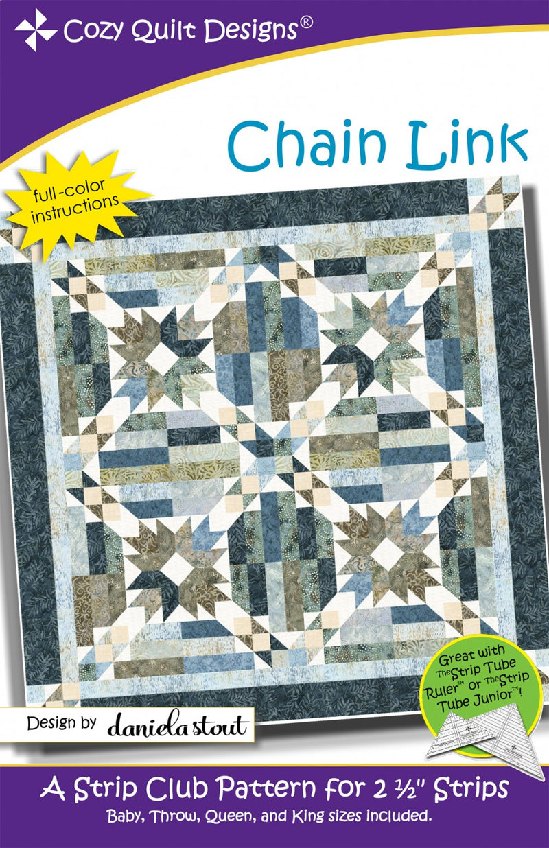 Chain Link Pattern by Cozy Quilt Designs - CQD01227