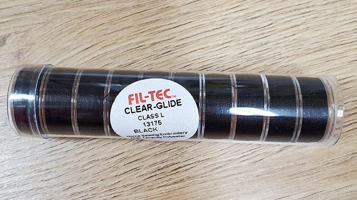 Fil-Tec Clear Glide Pre-Wound Style L Poly 10pc - Black 13175