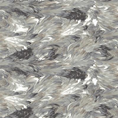 Fluidity WIDEBACK 108" by P&B Textiles - Grey FWID5113GR