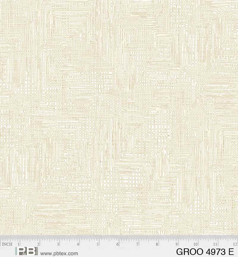 Grass Roots WIDEBACK 108" by P&B Textiles - Beige 4973-E