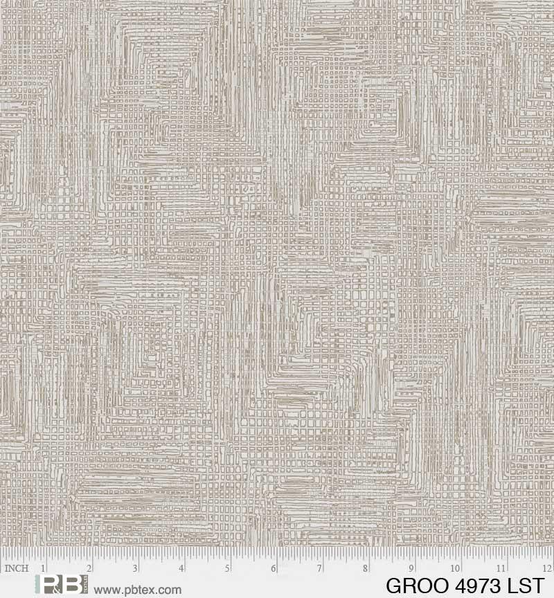 Grass Roots WIDEBACK 108" by P&B Textiles - Taupe 4973-LST