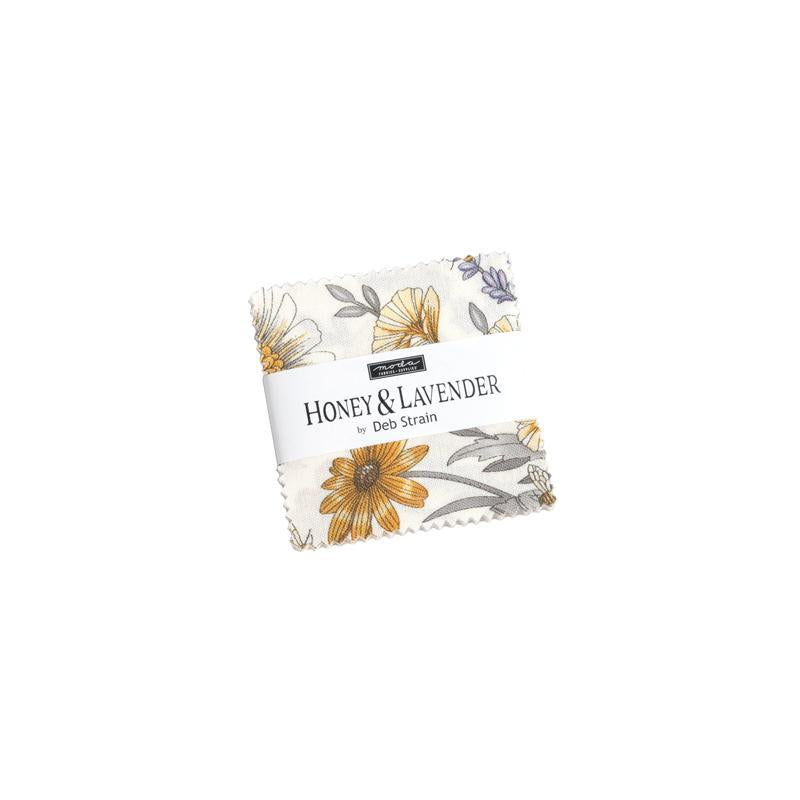 Honey & Lavender Mini Charms by Moda (2.5"x2.5" 42pc) MC56080