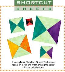Hour Glass Shortcut Sheets by Carla Klop -  HG-V4
