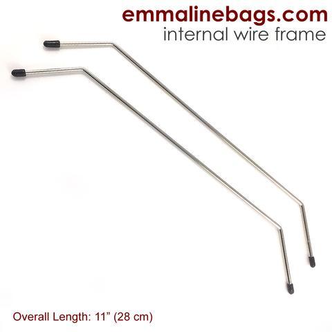 Internal Wire Frames by Emmaline Bags - Style A Small (1 pair)