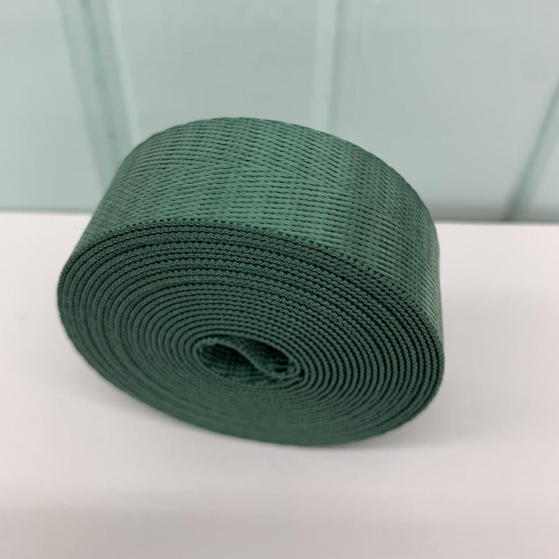Nylon Webbing 25mm - Forest ((3m package))