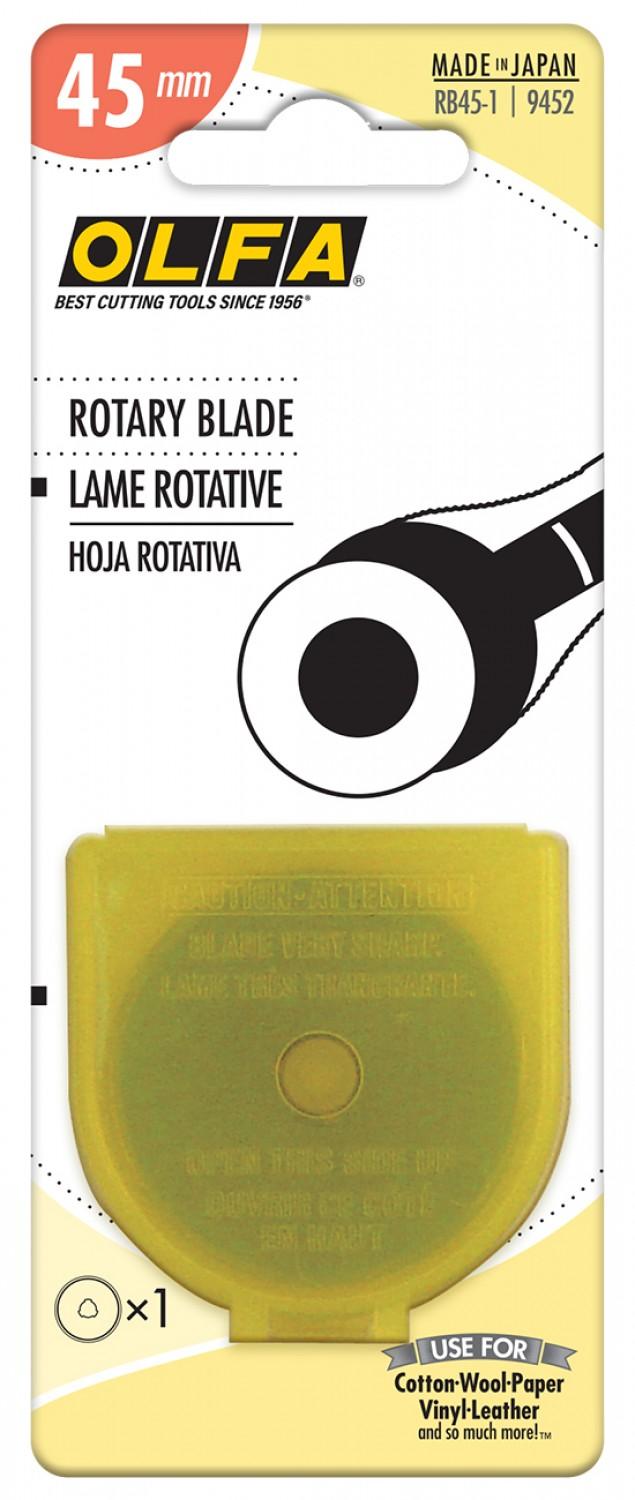 OLFA Rotary Blade 45mm 1ct - RB45-1