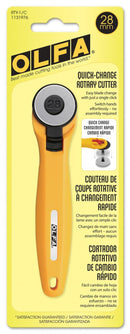 OLFA Rotary Cutter - 28MM - Quick Change - RTY-1/C