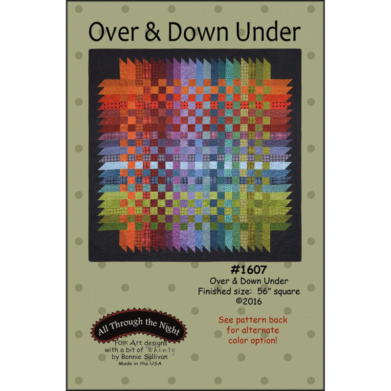 Over & Down Under Pattern by All through the Night Designs - ATN1607