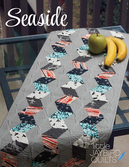 Seaside Table Runner Pattern by Jaybird Quilts