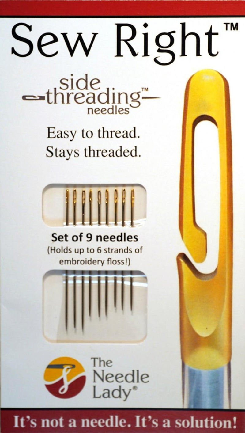 Sew Right Side Threading Hand Embroidery Needles - 9pc SEN-SR9