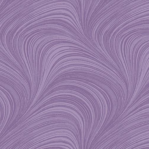 Wave Texture WIDEBACK 108" Flannel by Benartex - Violet 2966WF-66