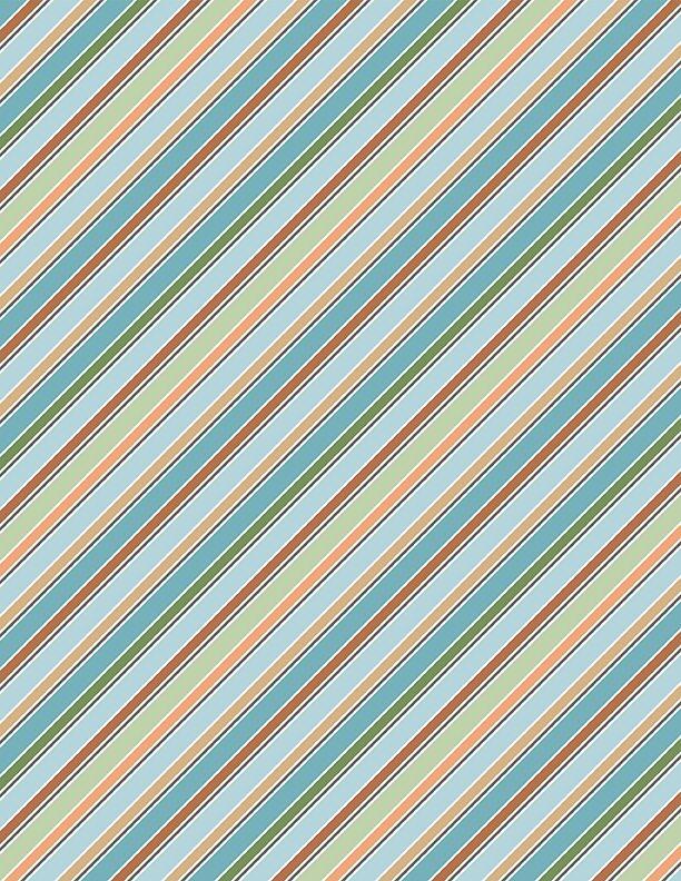 Winsome Critters by Wilmington - Stripes Multi - 3060-36260-442