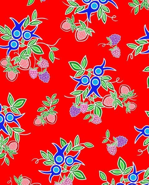 13 Moons Berry Fast by Tamara Malcolm - TM-0001 Red