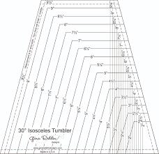 30' Tumbler Ruler by Gina Reddin Designs - GRD-TUM