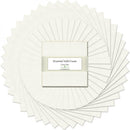 5 Karat Gems by Wilmington - Essentials Cream Solid 5" Squares x 42 pc