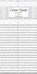 5 Karat Gems by Wilmington - White Out 2.5" Strips x 40pc