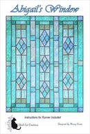 Abigail's Window PATTERN by Black Cat Creations (58" x 78") - AW-BCC293