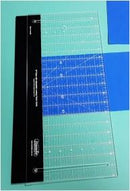 Adjustable Straight Locking Ruler - 12.5 X 6.5