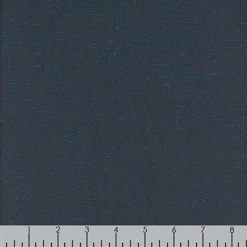 Alluring Butterflies for Benartex - Square Dance Dk Turq 13308-85