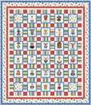 Alphabet Weave PATTERN - by Pine Tree Country Quilts - PT1835