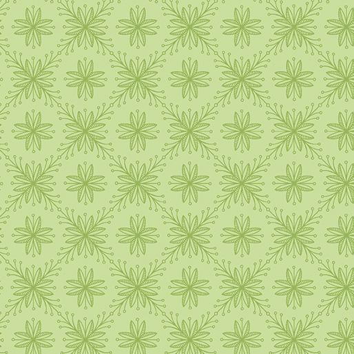 Alpine Valley by Benartex - Poinsettia Green 13675-40