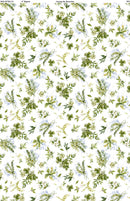 Among the Branches -Wilmington - Green Leaves on Wht 3023-39758-174