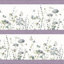 Au Naturel by Wilmington - Repeating Stripe Multi Floral 17816-167