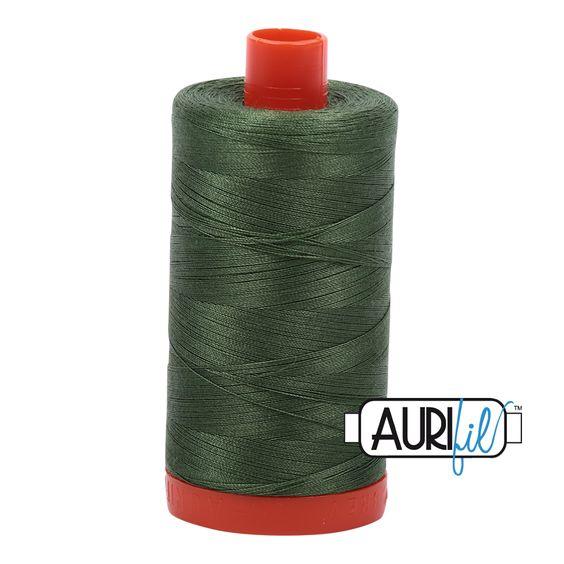 Aurifil Large Spool - 2890 - Very Dark Grass Green