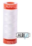 Aurifil Small Spool - 2021 - Natural White