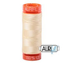 Aurifil Small Spool - 2110 - Light Lemon