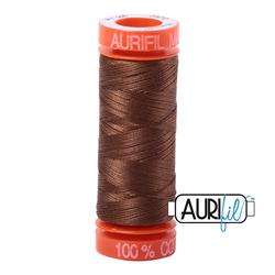 Aurifil Small Spool - 2372 - Dk Antique Gold