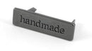 Bag Label "Handmade" by Emmaline Bags - Gunmetal Finish - BB-LABEL10mm-GM/1