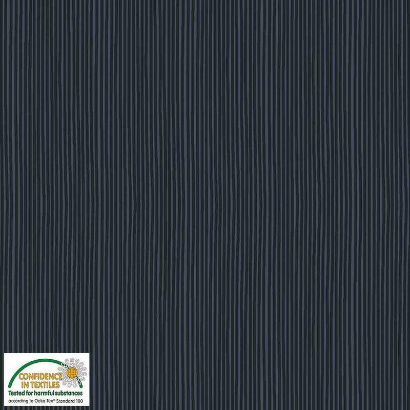 Basic Twist by Stof  - Stripe - Black - 4513-932