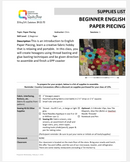 EPP Sit and Stitch Monthly (March 25, 2026)