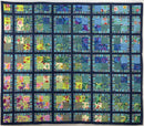 Bento Quilt Cool - SAMPLE - Pieced Top 84" x 98" - incl binding