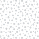 Best of Quilters Flour - Henry Glass - Small Snowflake White 2633-01W