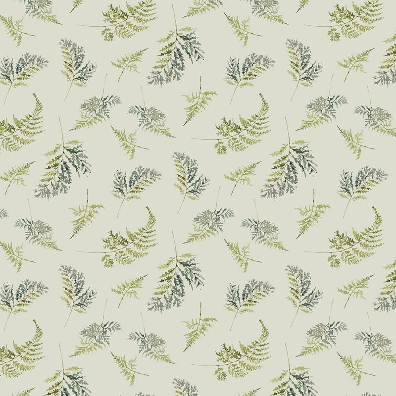 Blessed by Nature - Wilmington Prints - Green Toss Fern - 17812-777