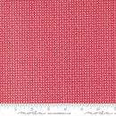 Blizzard by Sweetwater for Moda - Tiny Check on Red 55627-14