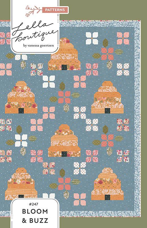 Bloom & Buzz - Quilt Pattern - by Lella Boutique - LB247